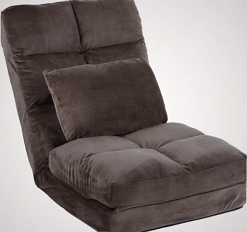 Indoor Floor Chaise Lounge Sofa Chair for Adults, 14-Angle Adjustable Recliner w