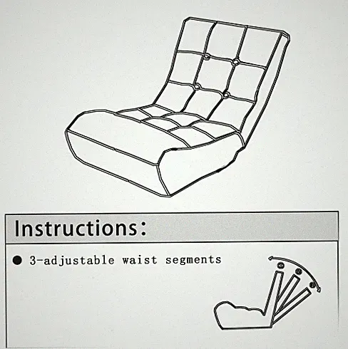 Single Sofa Reclining Chair Japanese Chair Lazy Sofa Tatami Balcony Reclining Ch